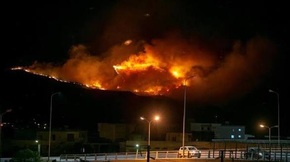 السلطات الجزائرية تكثف جهودها للسيطرة على الحرائق